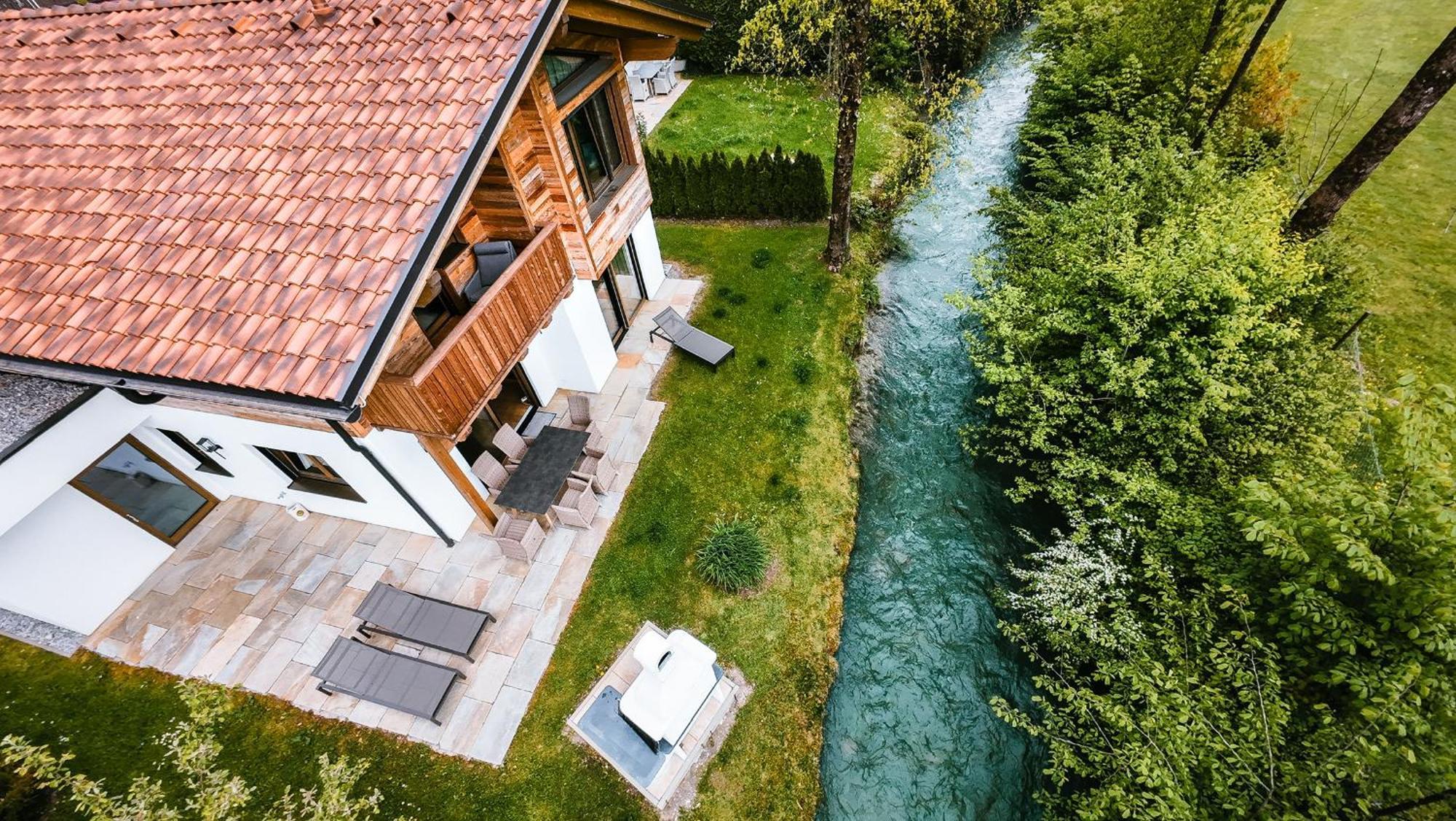 Riverside Chalet Alpspitze 加爾米施-帕滕基興 外观 照片